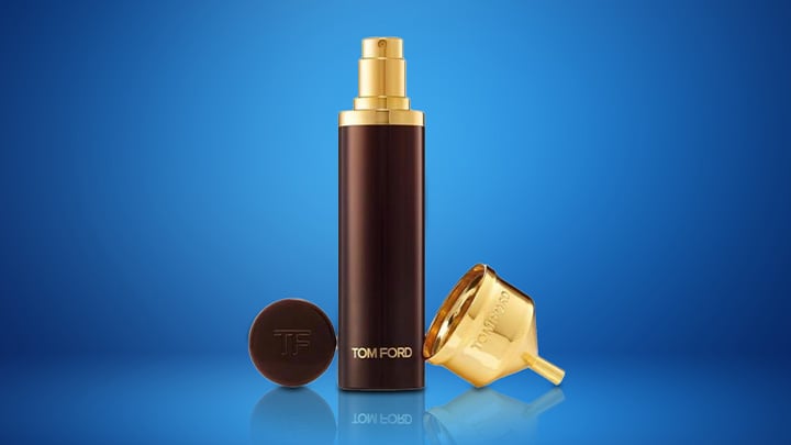 Image of a complimentary atomizer from Tom Ford
